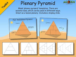 Plenary Pyramid Templates