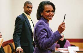 Introduction by president george w. One On One With Former Secretary Of State Condoleezza Rice