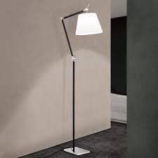 Verstellbare Stehleuchte Leandro Mit Textilschirm Stehlampe