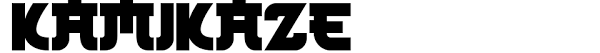 Download Kamikaze Vladimir Nikolic Font Download SVG, PNG, EPS, DXF File