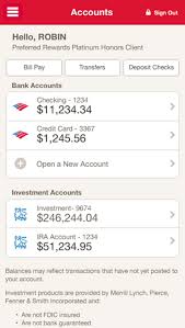 Bank Of America Account Screenshot Ten Things That Happen When You Are In Bank Of America Ac In 2020 Bank Of America Mobile Banking Banking App