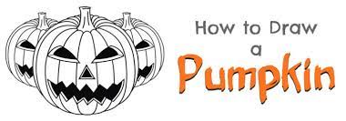How to draw a pumpkin face. How To Draw A Pumpkin Step By Step Tutorial