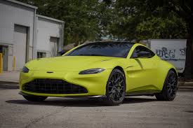 Image result for Satin Lime Essence 2023 Aston Martin