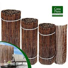 Casa Pura Sichtschutz Weidenzaunmatten Grosse Wahlbar 200x260cm Amazon De Baumarkt Sichtschutzmatten Diy Garten Sichtschutz