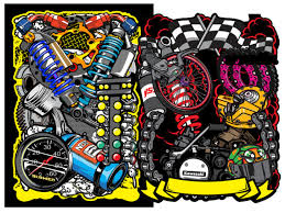 Download free thailook design vectors youtube vector design vector design. Bike Sticker Design Logo