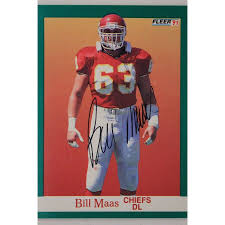 State farm stadium in glendale, arizona current owner(s): Bill Maas Chiefs Pitt Autograph 1991 Fleer 95 Signed Nfl Card 16j