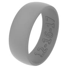Personalized Silicone Ring Customized Engraved Wedding Band Etsy Silicone Wedding Ring Women Silicone Wedding Band Silicone Rings