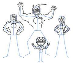 See more ideas about anime, studio ghibli art, ghibli art. Cartoon Superheroes Step By Step Drawing Lesson Cartoon Drawings Drawings Cartoon