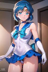 AI created sailor moon mizuno ami,sailor mercury hentai pictures by user  xtnz2543 about bow(ボー) star_choker(☆チョーカー) - Image Doujin (Page 6)
