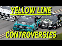 Nascar is back on nbc! Nascar S Double Yellow Line Rule Impacts Racing At Talladega Splash Go Motorsports On Nbc Youtube