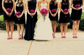 Everything About Fuchsia Black Themed Weddings Fuschia Wedding Black Wedding Themes Pink Wedding Colors
