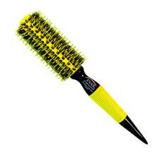 The body of the brush does not heat up, so you cannot get burned. Professional Ceramic Wooden Hair Brush Natural Nylon Bristles Cms 3003 The Keratin Store