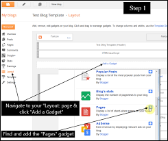 How To Add Blogger Posts To Pages and Navigation Menu Tabs