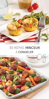 30 Repas Minceur A Congeler Les Recettes De Caty Repas Minceur Repas Plat Principal