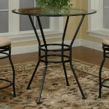 Glass tables add a touch of class to any setting, with narrow designs that give plenty of room for extra tables and more people. 100 Black Round Pub Table Cool Apartment Furniture Check More At Http Livelylighting Com Black Round Pub Tab Bistro Table Set Bistro Table Round Pub Table