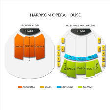 Harrison Opera House 2019 Seating Chart