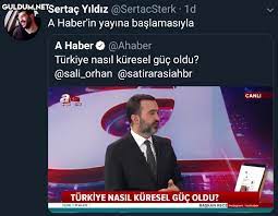 Son dakika haberleri, gündem, siyaset, ekonomi, spor, magazin, yaşam ve dünyadan en güncel gelişmeleri takip etmek, en renkli galerileri okumak, en son haber videoları ve a haber canlı yayınını. Sertac Yildiz Sertacsterk 1d A Haber In Yayina Baslamasiyla A Haber O Ahaber Turkiye Nasil Kuresel Guc Oldu Sali Orhan Guldum Net Caps Arama Motoru