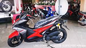The yamaha nvx 155 scooter (known as the aerox 155 in indonesia) is a. Yamaha Nvx Red 2020 Review Walkaround Youtube