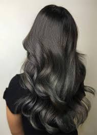 Charcoal hair color charcoal grey. Pin On Purple Rose Charcoal Hair Color