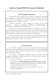 Drug scenario in the philippines · health 9 second quarter module (pivot). Health 9 Second Quarter Module Pivot Grade 9 Modules
