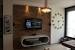 Bedroom Wooden Design On Wall For Lcd