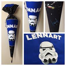 Schultuten Aus Stoff Die Gestalterei Schultute Schultute Star Wars Schule