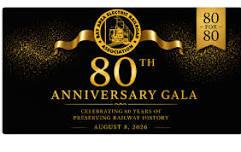 Bay Area Electric Railroad Association 80th Anniversary Gala