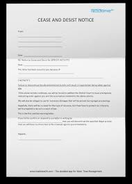 You should look at it closely because it contains important information. Cease And Desist Letter Sample Template Free Download Word Tracktime24