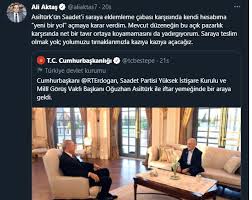 İçişleri bakanı ve sanayi ve teknoloji bakanı. Tabandan Tepki Yagdi Erdogan Ve Asilturk Un Bulusmasi Milli Gorus U Karistirdi Gercek Gundem