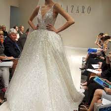 She holds an mfa in playwriting from columbia university. 40 Beautiful Lazaro Ball Gown Wedding Dresses For Awesome Wedding Sparkle Wedding Dress Wedding Dresses Ball Gowns Wedding
