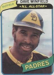 Topps Dave Winfield Baseball 1980 Season Sports Trading Cards & Accessories 