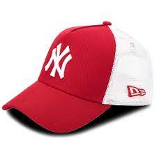 Cap New Era Clean Trucker 2 Ney 11588488 Red White Women S Hats Fabrics Accessories Efootwear Eu