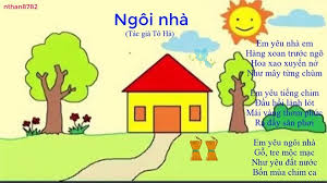 Bài thơ "Ngôi nhà" | Mầm non Bàu Cát