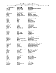Free Essays Homework Help Flashcards Research Papers Book Reports Term Papers History Science Politics In 2021 Prefixes And Suffixes Root Words Prefixes