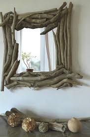diy miroir decorer un miroir avec du bois flotte you just do miroir bois flotte decorer miroir diy miroir