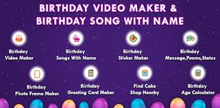 This includes iphone, android, tablets, ipads & windows phone. Birthday Video Maker App Birthday Song With Name Apps On Google Play
