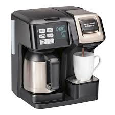 700 watt power blender continuously pulls mixture down into the blades for consistently smooth results. Hamilton Beach Flexbrew 2 Way Coffee Maker Black 49966 London Drugs