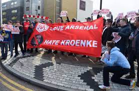 Join #kroenkeout stay updated & spread the message owner of @starz.league. Arsenal Protests Planned Against Disgraced Owner Stan Kroenke