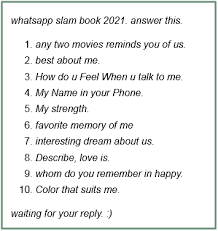 Download yowhatsapp apk from heymods from the below link. Whatsapp Slam Book 2021 Whatsapp Facebook Collection