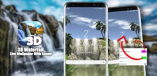 Cosmic journey pc live wallpaper interactive desktop live wallpaper for windows 10. 3d Waterfall Live Wallpaper With Sound 1 0 Apk Download Com Waterfall3dlivewallpaperwithsound Fullhd4kwallpapers Apk Free