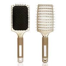 It is a big paddle brush that straightens a big section of hair in one go. Amazon Com Efkon Hair Brush Set For Men Women Paddle Brushes Combs Thick Curly Hair Vented Soft Detangling Hairbrush Styling Scalp Massager Detangler Products For Blow Drying Natural Wet Dry Long