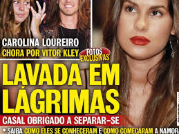 O casalinho anunciou a grande. Carolina Loureiro E O Novo Namorado Vitor Kley Em Lagrimas Dioguinho Blog