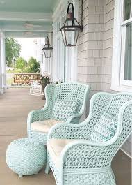 Painted Outdoor Furniture Painted Outdoor Furniture Wicker Decor Patio Decor