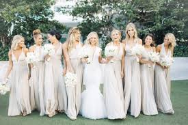 Twobirds Bridesmaid Oyster Convertible Ballgowns A Stunning Miami Beach Wedding Gorgeous White Wedding Bridesmaid White Bridesmaid Engagement Photo Outfits