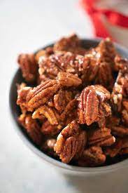 These Aren T Your Typical Candied Pecans These Spicy Candied Pecans Have A Kick That Makes Them Downright Irresistible Pecan Recipes Recipes Candied Pecans