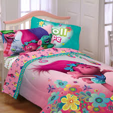 Dreamworks trolls show me a smile full comforter and sheet set. Dreamworks Trolls Life Twin Comforter Kids Comforters Kids Bedding Big Kid Bedroom