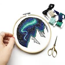 We did not find results for: Embroidery Northern Lights Miniature Embroidery Embroidery And Stitching Embroidery Hoop Art