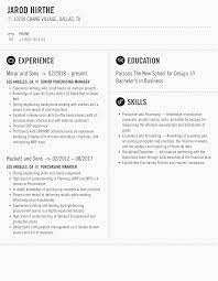 Purchasing Manager Resume Samples Velvet Jobs