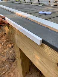 End grain is usually covered with matching fascia boards. Trex Decking Fascia
