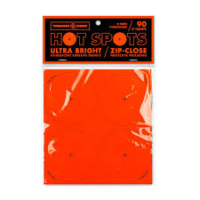 Thompson 3" Flo Orange Adhesive Target Hot Spots